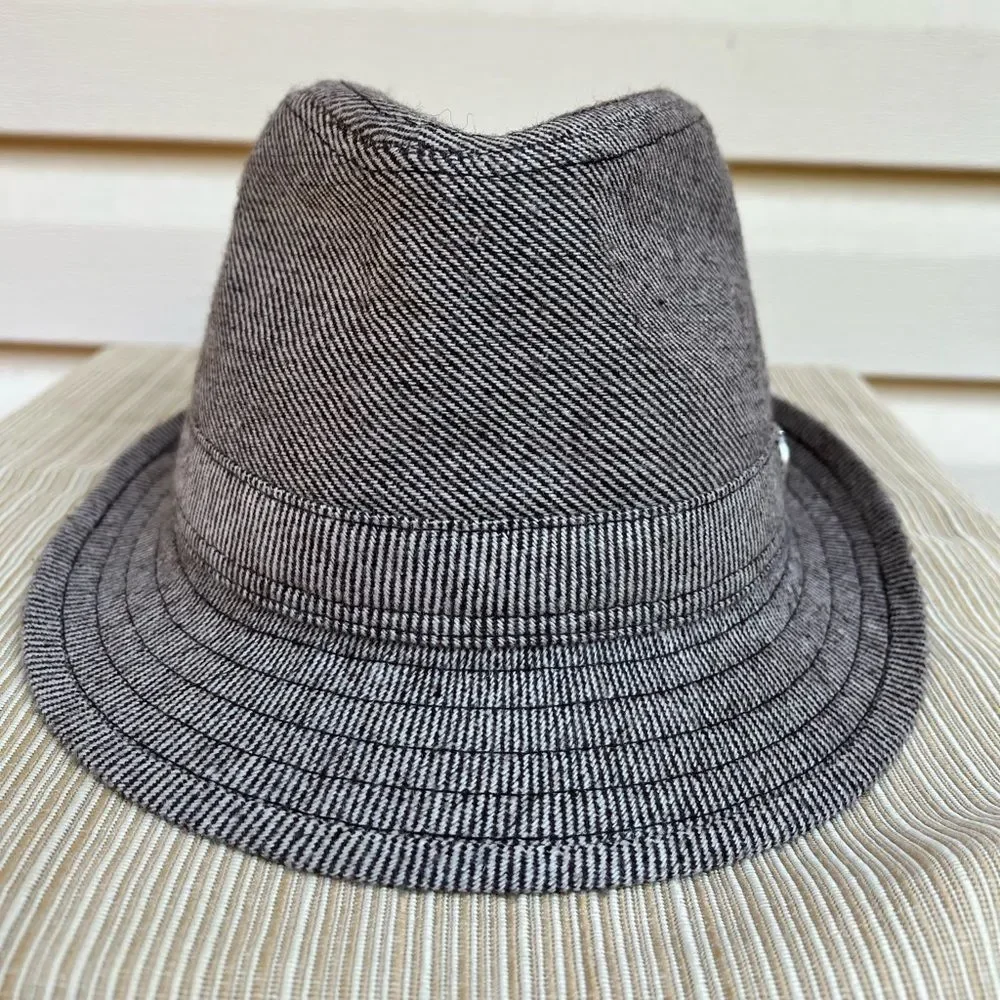 The Blueberry Hill Brown Unisex Toddler Hat, Side Button, OS